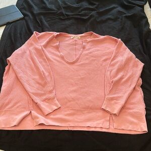 Free people over size top